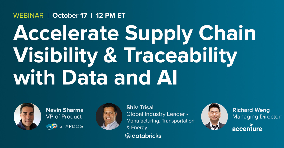 On-Demand Webinar: Accelerate Supply Chain Visibility & Traceability ...