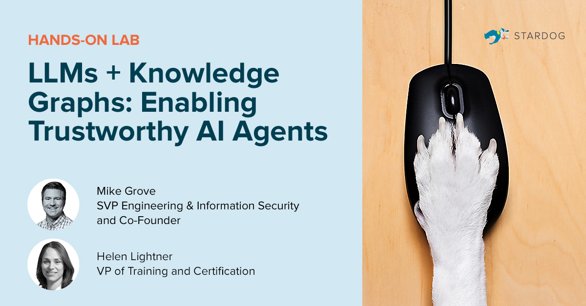 LLMs + Knowledge Graphs: Enabling Trustworthy AI Agents - Hands-On Lab